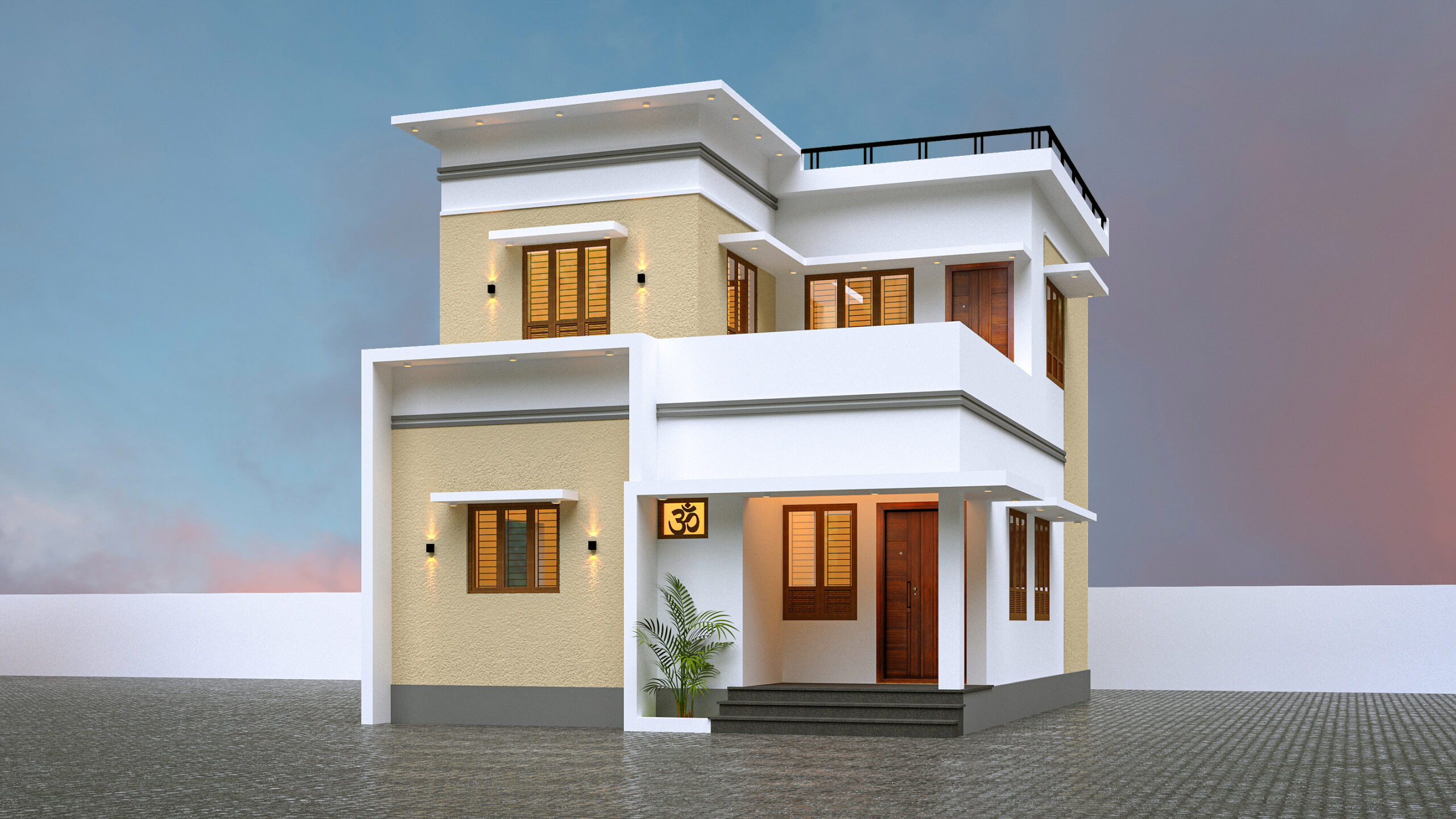 3 bhk _ 1200sft_NE (30' x40')