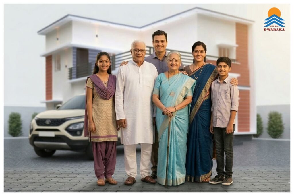 an independent senior living villa in Ujjeevana, Kemmara