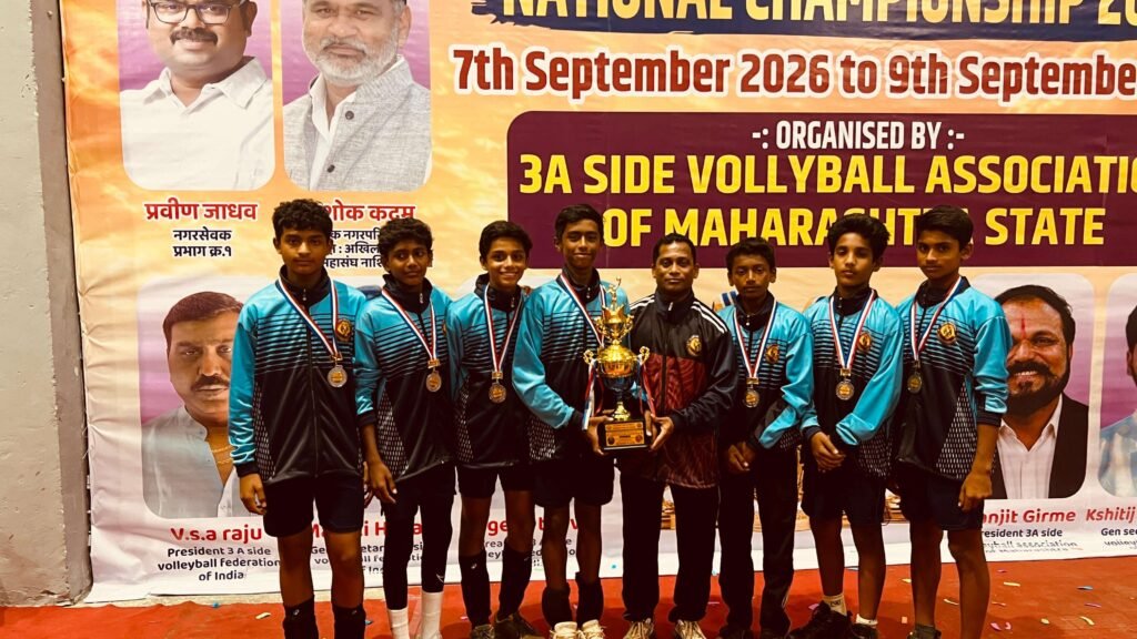 karnataka volleyball team secures national runner up